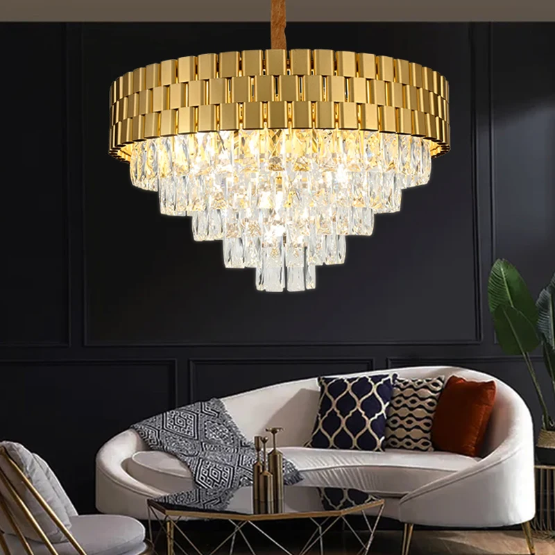 Creative Nordic Design Pendant Lamp Indoor l Bedroom Room Decoration Luxury K9 Chandelier Lighting
