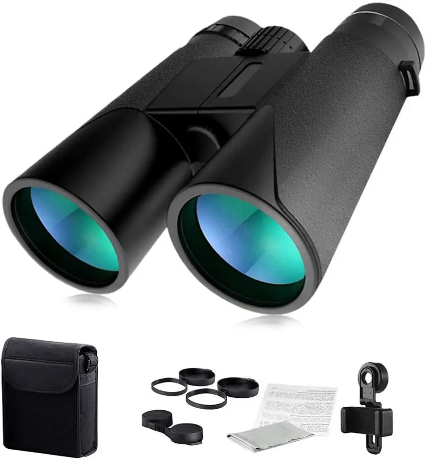 High quality 12x42  roof hunting binoculars  hunting camping binoculars  binoculars for adults