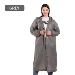 Support custom long fashion multiple colors rain coat waterproof poncho for outdoor