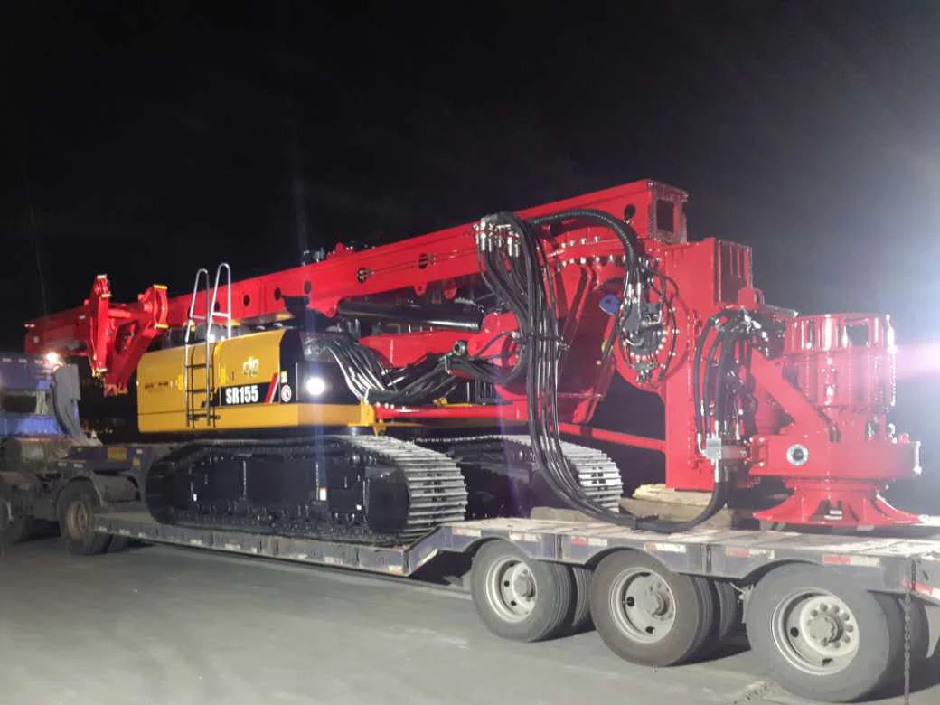 112 ton 2500mm Pile Diameter SR315-S Piling Machine Crawler Rotary Drilling Rig with High Quality