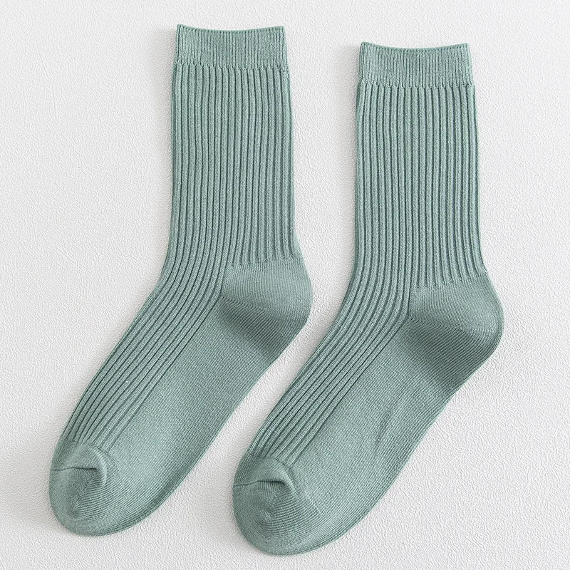 Cotton home socks warm comfy white orange colorful thick cotton good quality socks