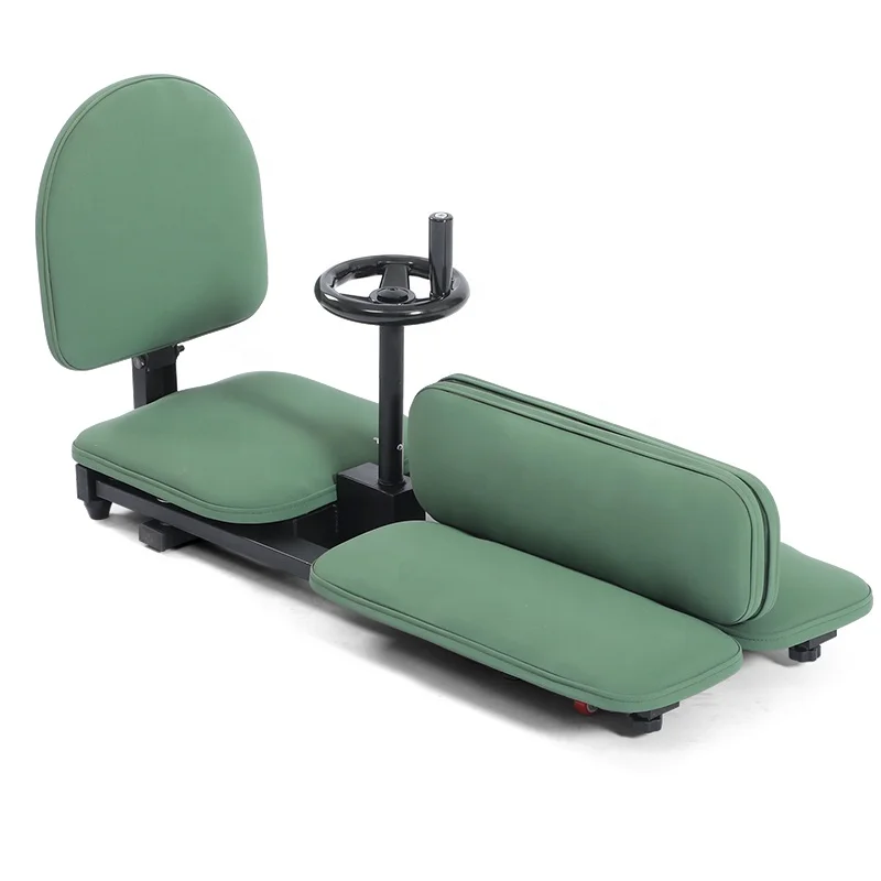
Fitness Leg Thigh Stretcher Machine Gym Home Strength Flexibility Casters universal wheel split leg 