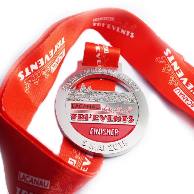 Custom medal maker design your own blank metal logo marathon medallion running finisher zinc alloy sport custom medal