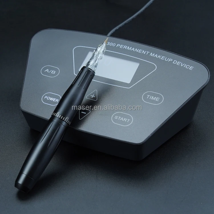 permanent makeup Supply P300 Dermografo Permanent Makeup Machine/Eyebrow Tattoo/Semi Permanent Makeup Training Digital Machine