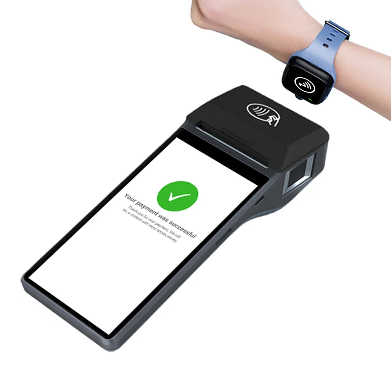 Softpos Android New Model POS Machine 6 Inch Touch Screen QR Payment Terminal Mobile POS with 2600mAh battery Z300P