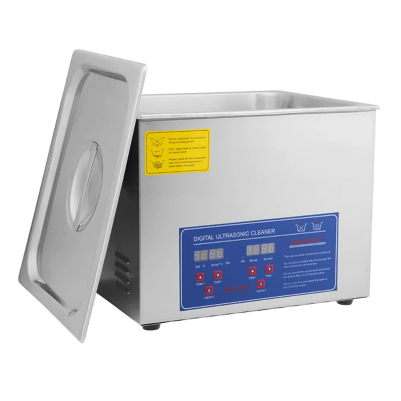Vevor 15L Industrial Ultrasonic Cleaner 400W Record Washer Lifting Bracket Waterproof LP Album Disc EP Cleaning New Condition