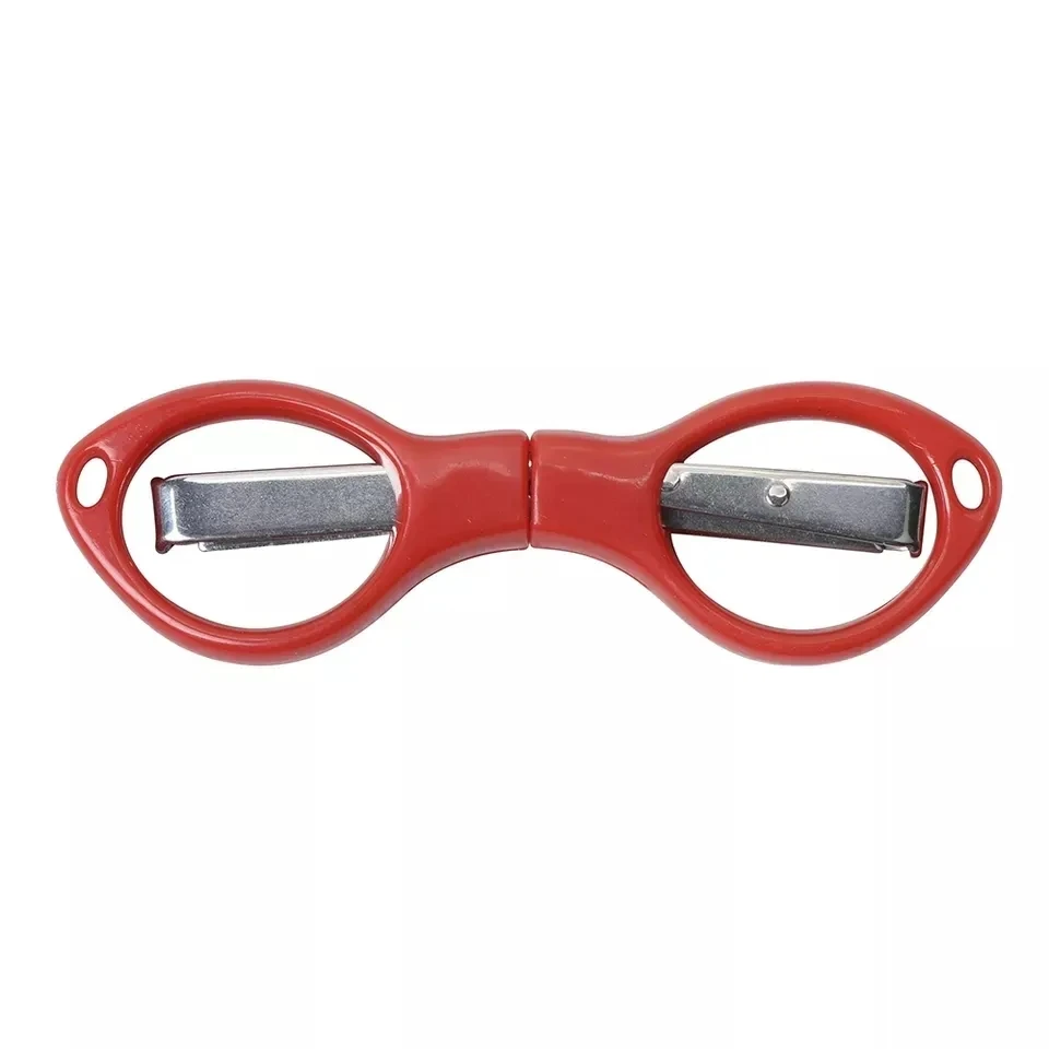 Travel Metal Material Folding Feature Plastic Handle Shear Small Portable Fishing Scissors