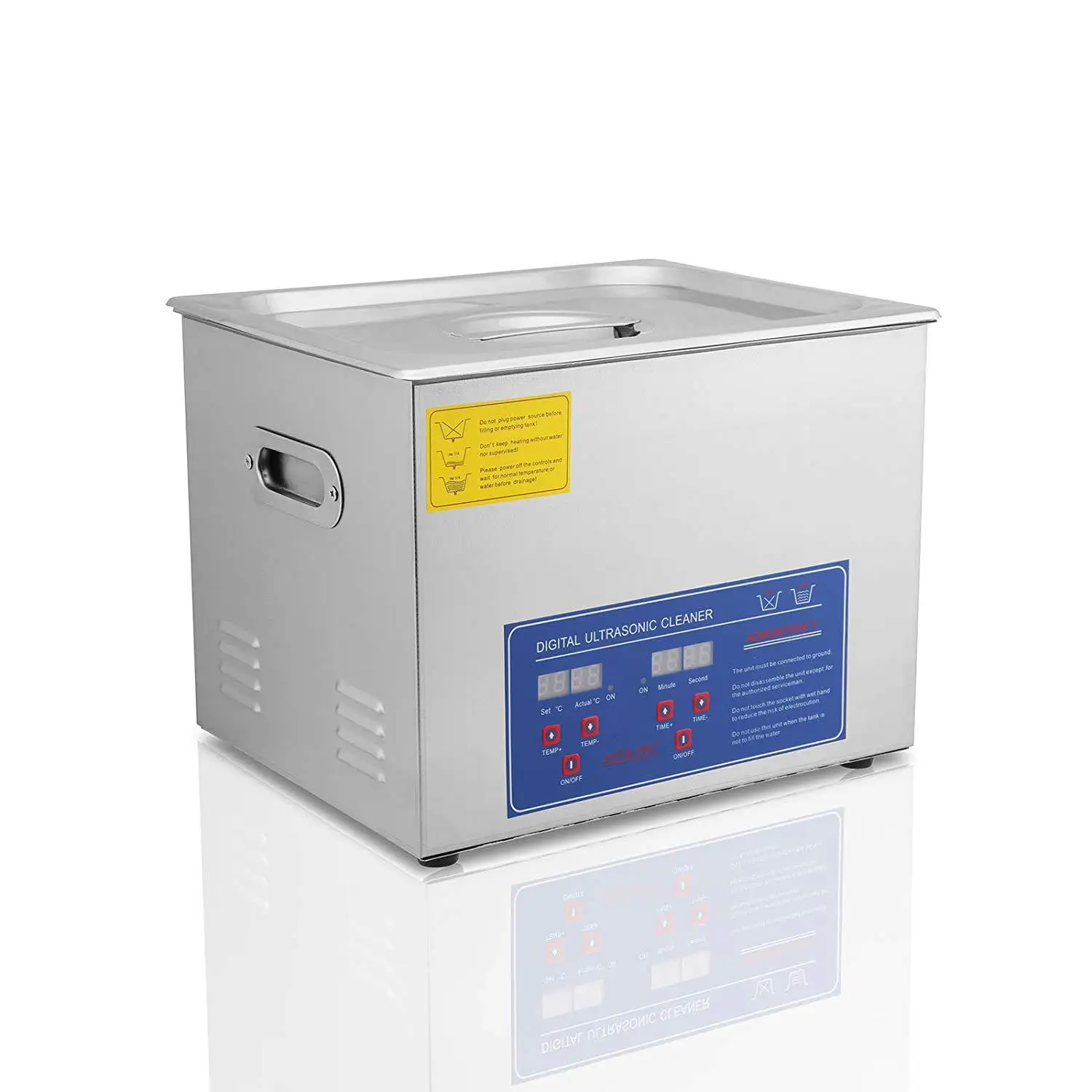 Small industrial ultrasonic cleaning machine