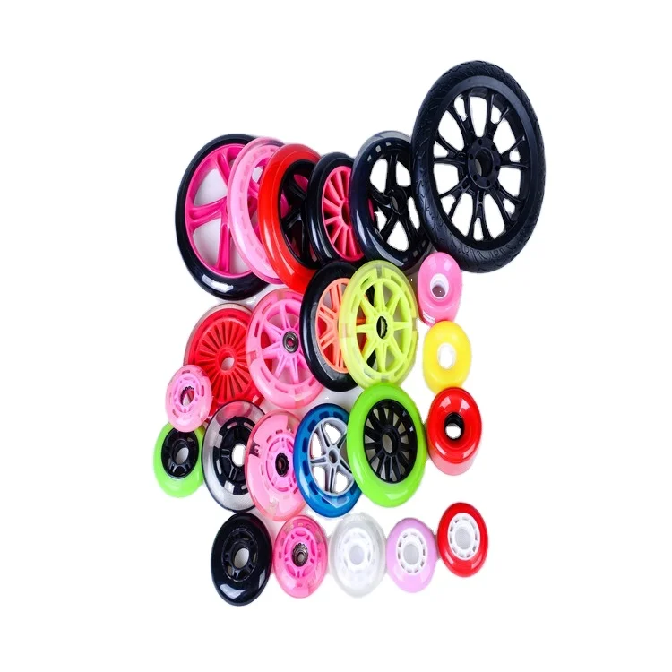 Children 2 Wheels Skate Cycle orbit 78A 85A 90A Wheel 72mm*24mm High Rebound Inline Skates 60mm