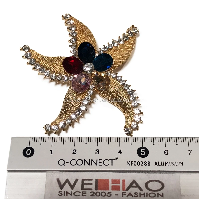 Star brooch acrylic beads jewelry beautiful brooches and pins  / Piece colorful resin beads