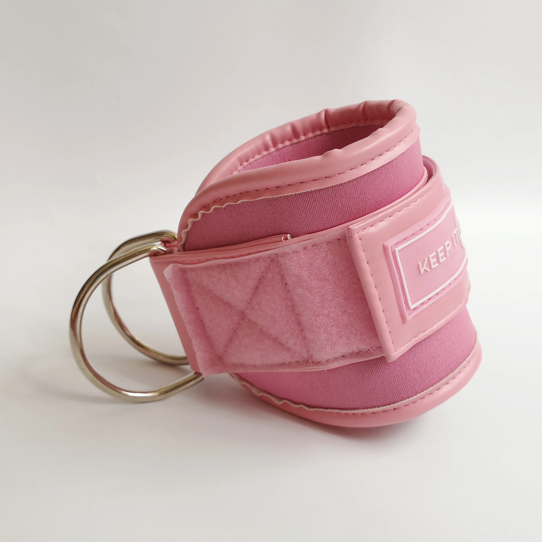 Thick Padded Glute Workout Leather Ankle Strap