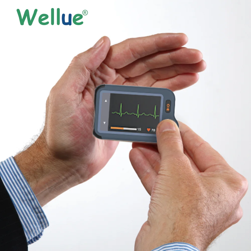 Viatom Pulsebit безшумный медицинский класс портативный Holter Ecg Ppg машина Ekg монитор электрофокус Holter Ecg электрокардиограмма