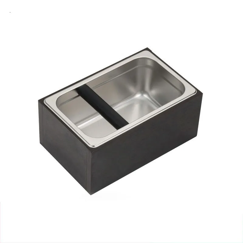 304 stainless steel detachable coffee machine with powder slag box knock slag box Knock Waste Slag Tank For Coffee Shop