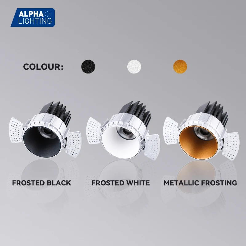 Hot selling New Concept IP54 Easy Installation10W Trimless Led Cob Recessed Downlight