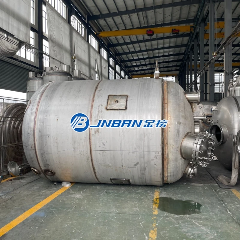 Сосуд высокого давления JNBAN 500L1000L 2000L из нержавеющей