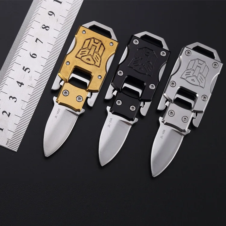 JDSR sales  steel stainless multi-functional mini folding your pocket knife tactical multi-function outdoor survival knife