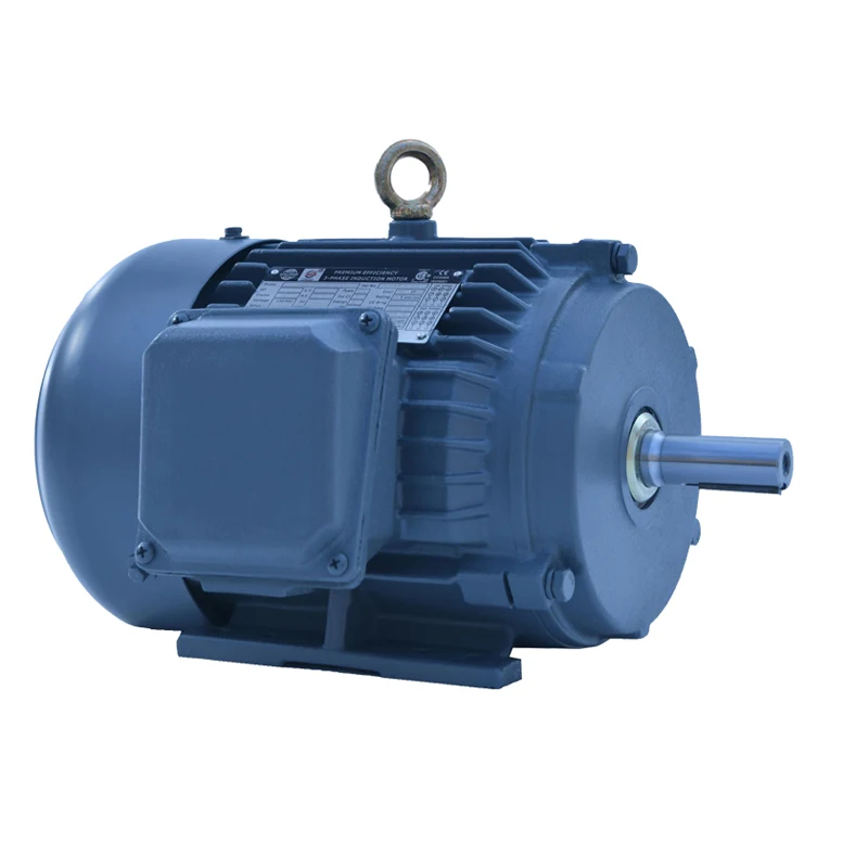 LEADGO New Upgrade 5hp NEMA Single Speed Totally Enclosed Fan-cooled Three-phase Squirrel Cage Electric AC Induction Motor