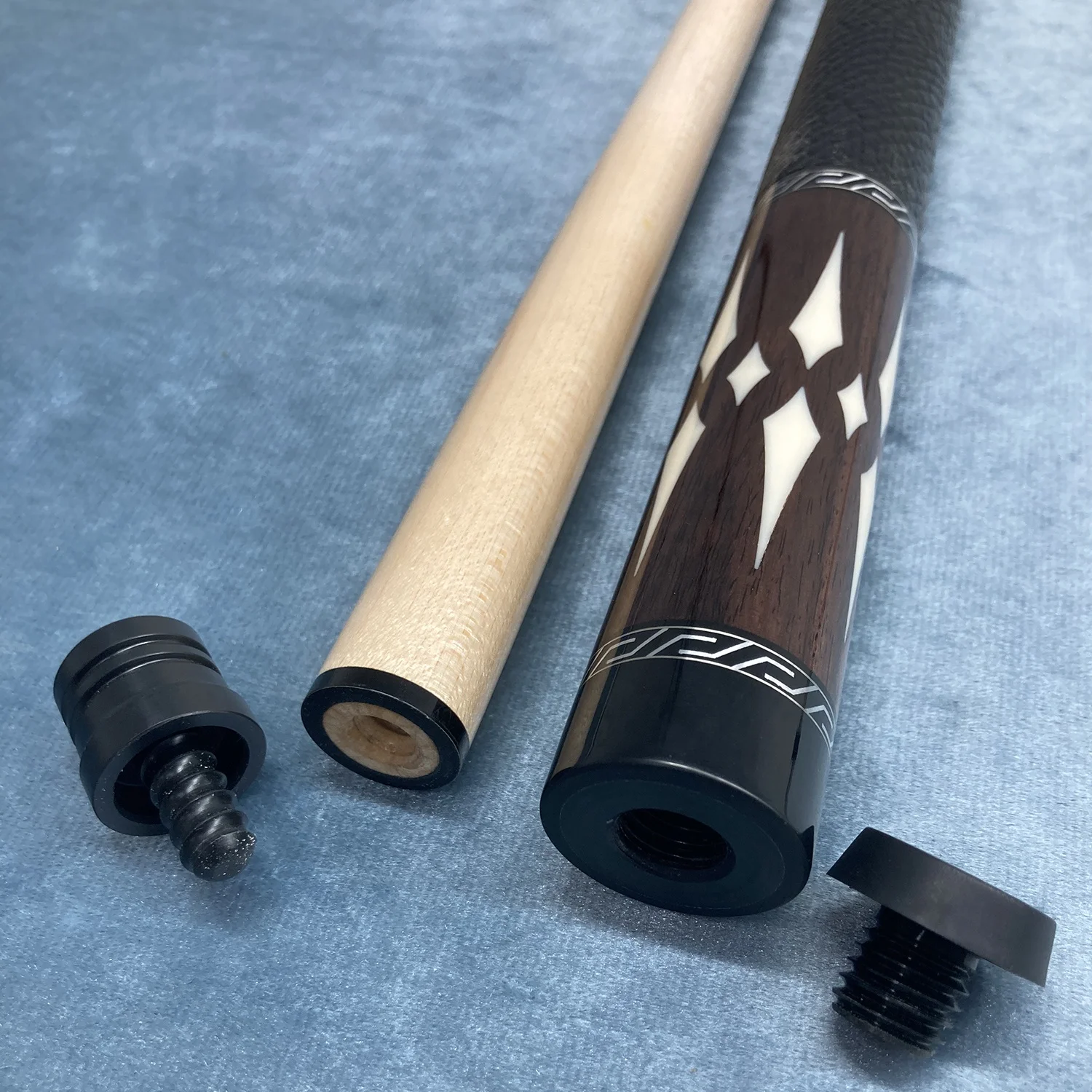 58 inch Handmade Engraving pattern pool cue stick