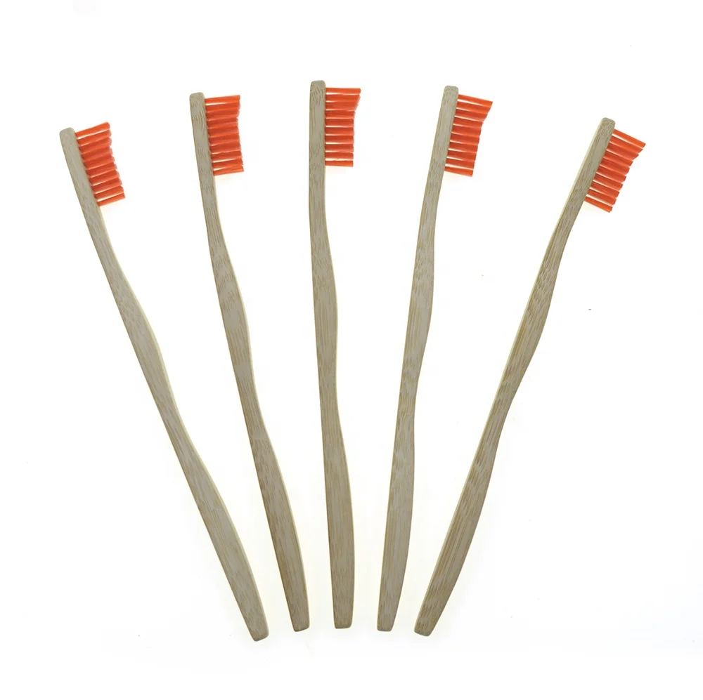 Custom Organic 100% Natural Bamboo Toothbrush