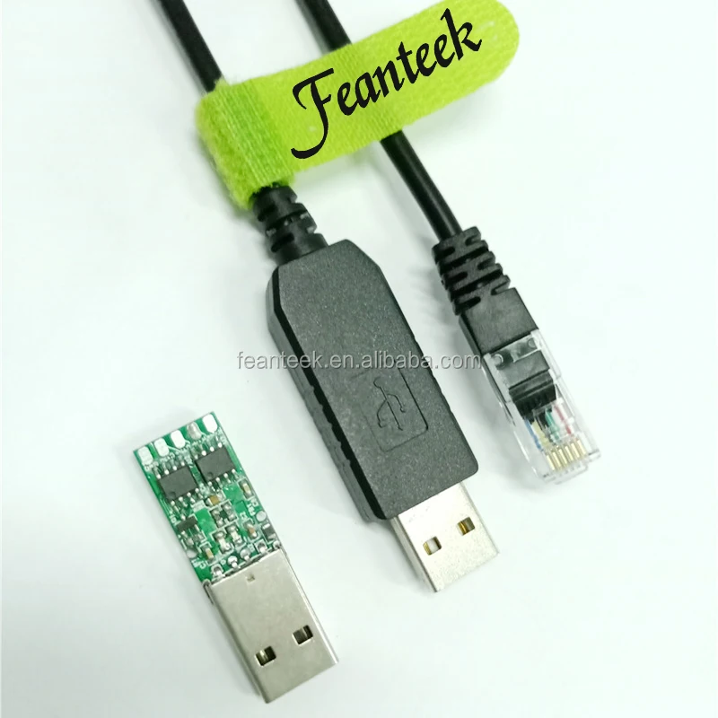 FTDI FT232RL USB TO RJ12 6P6C Male Cable USB TO TTL232 RJ12 Adapter TTL 3.3V Converter