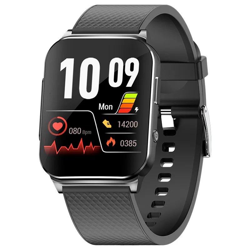Valdus ECG PTT Blood Glucose Heart Rate Blood Pressure Body Temperature Blood Oxygen 24 Hours Dynamic EP03 Smart Watch