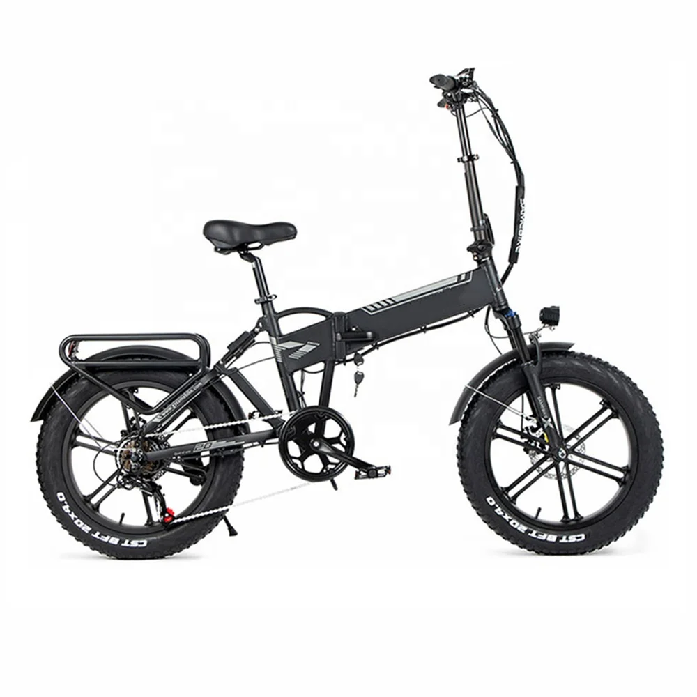 Dropshipping Free Shipping Europe Warehouse Foldable Electric City Bicycle Fat Tire Bike Ebike 750w 20inch in Stock