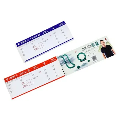 Высокое качество печать на заказ дешевые билетов полеты авиакомпании термальный посадочный таз багажные бирки бронирование полет