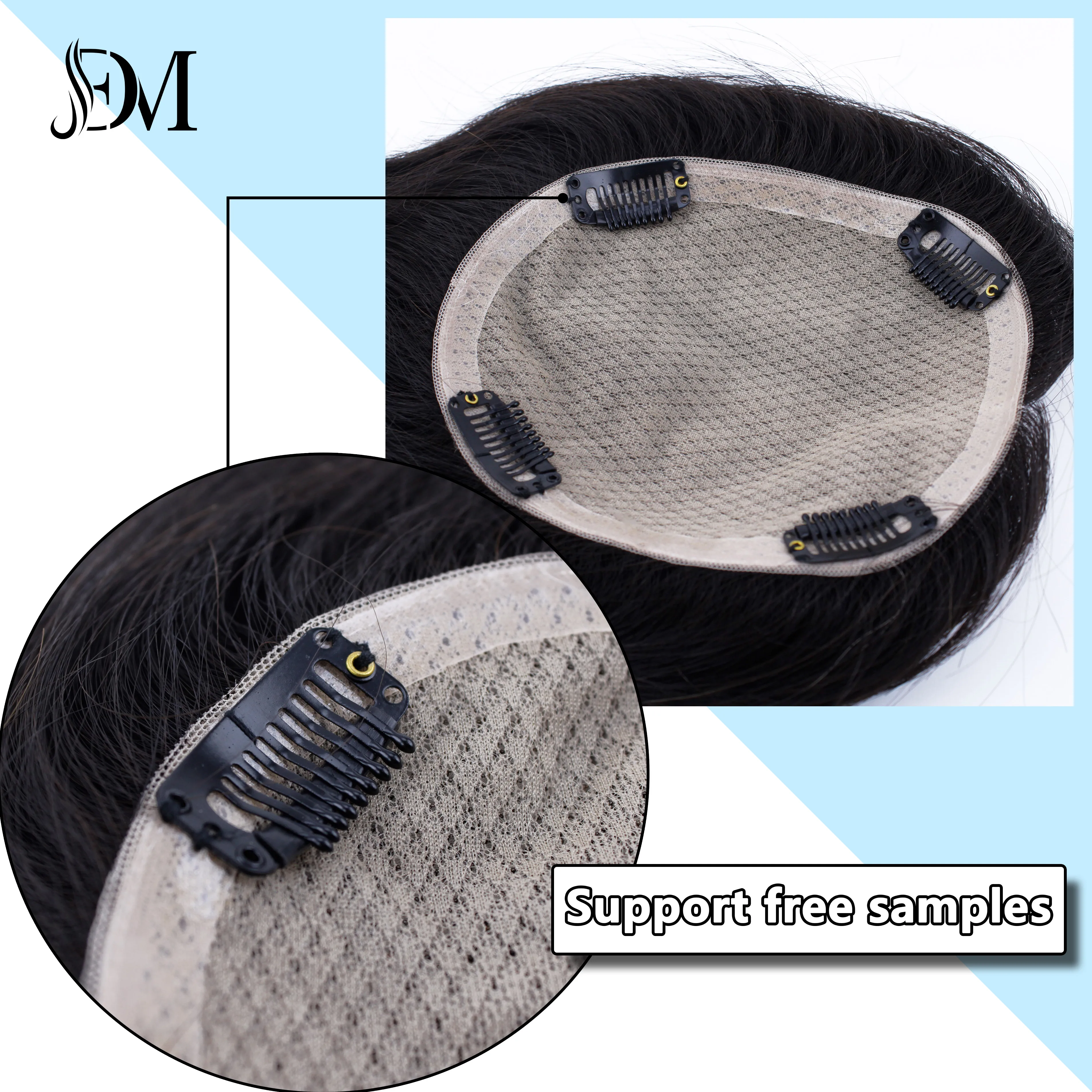 Wholesale Customization Swiss Lace 100% virgin Martin Human Hair 7*9 Hair Block Ladies Human Head Topper Wig