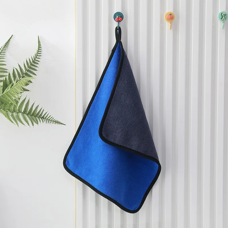 Coral Fleece Wash Microfiber Cloth Car Cleaning Microfiber Towel Car Drying Absorbent Towels