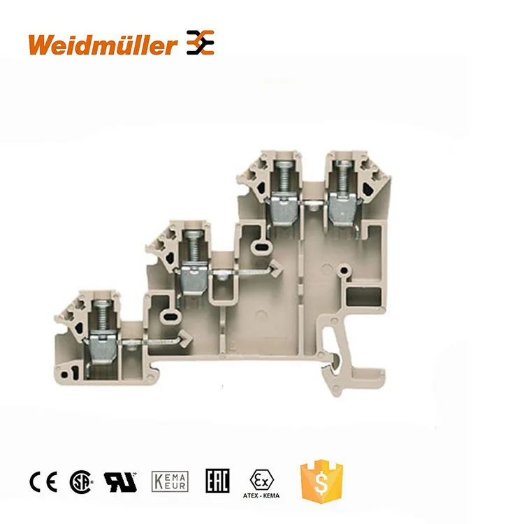 Weidmuller DLD 2 5 дБ винтовые соединительные клеммы мм трехуровневый инициатор привода Клеммная