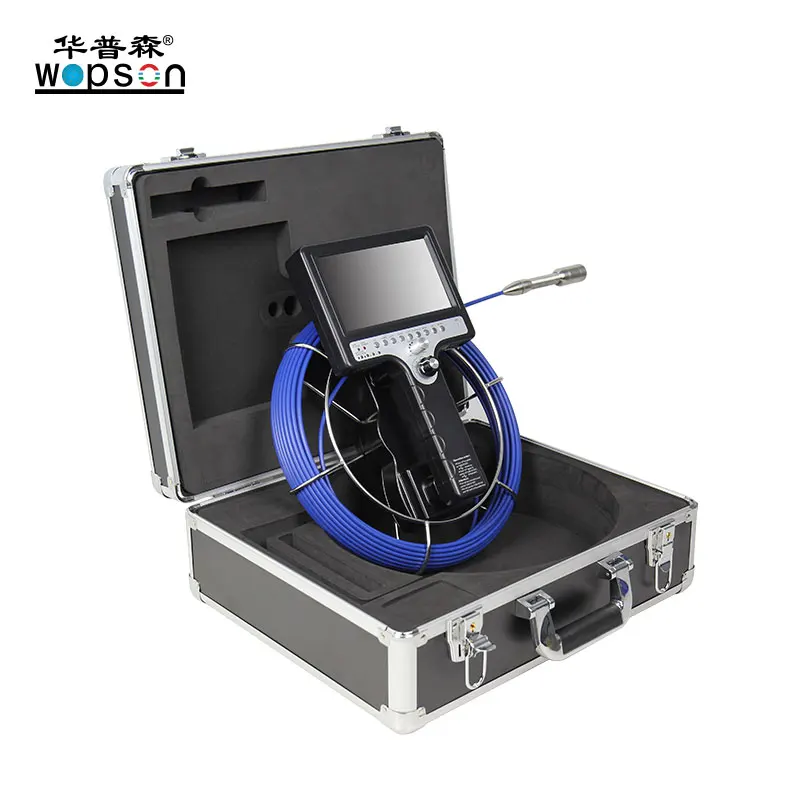 Подводный водонепроницаемый корпус камеры с 40 м кабель можно использовать для приема гостей на слив утечки блок тестирования очистки контрольно-измерительная машина 7 дюймов TFT