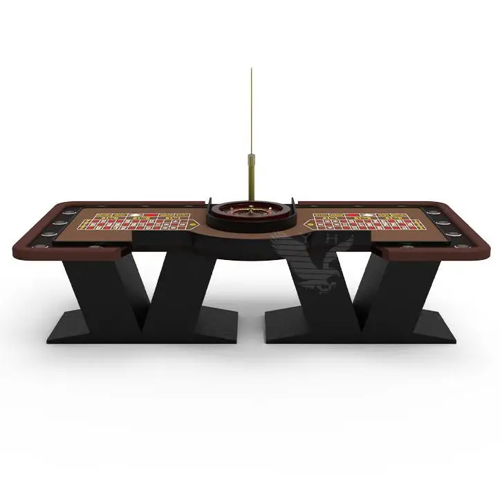 YH 300cm Custom Deluxe Double Sides Roulette Table Roulette Wheel Table for Gambling