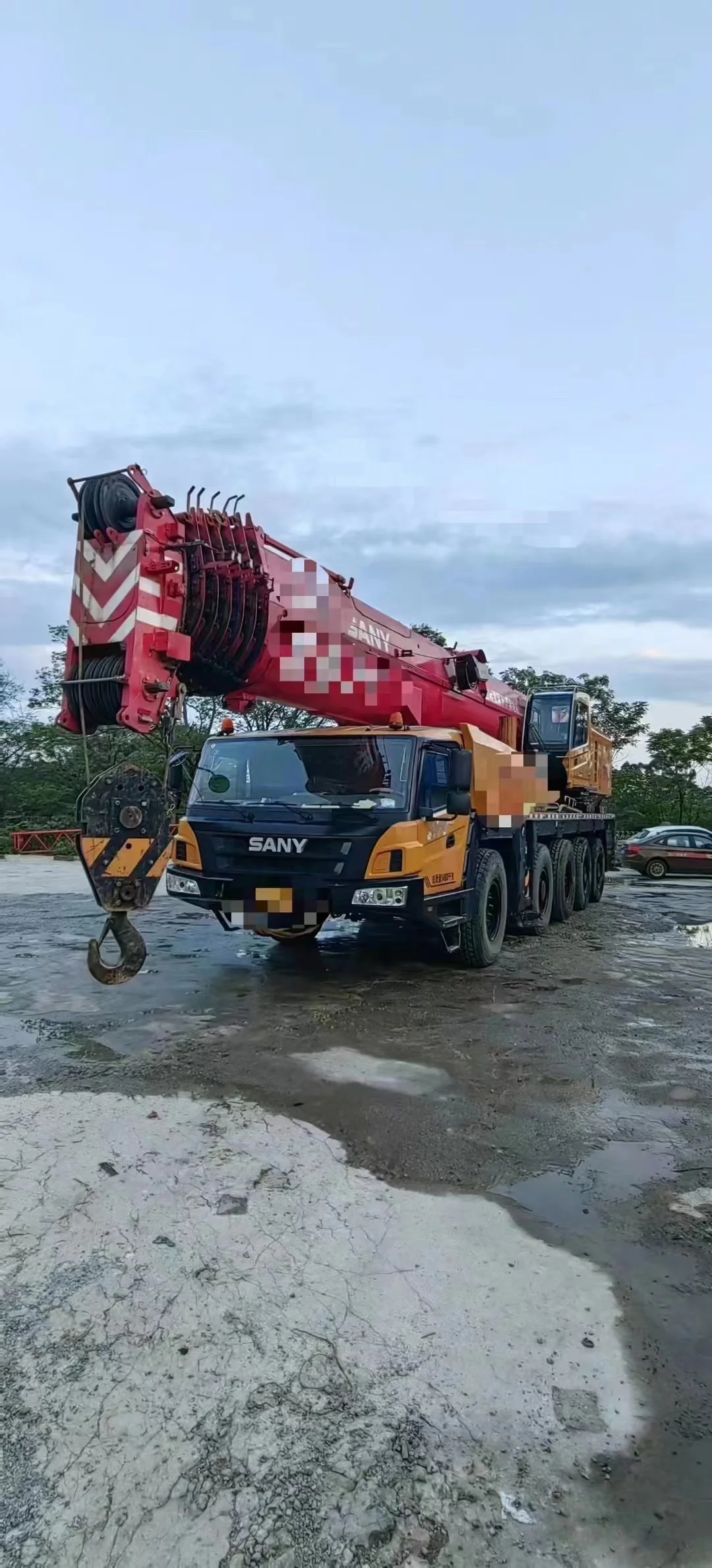 Used All Terrain Crane 130 Tons Lifting Second Hand  SANY SAC1300