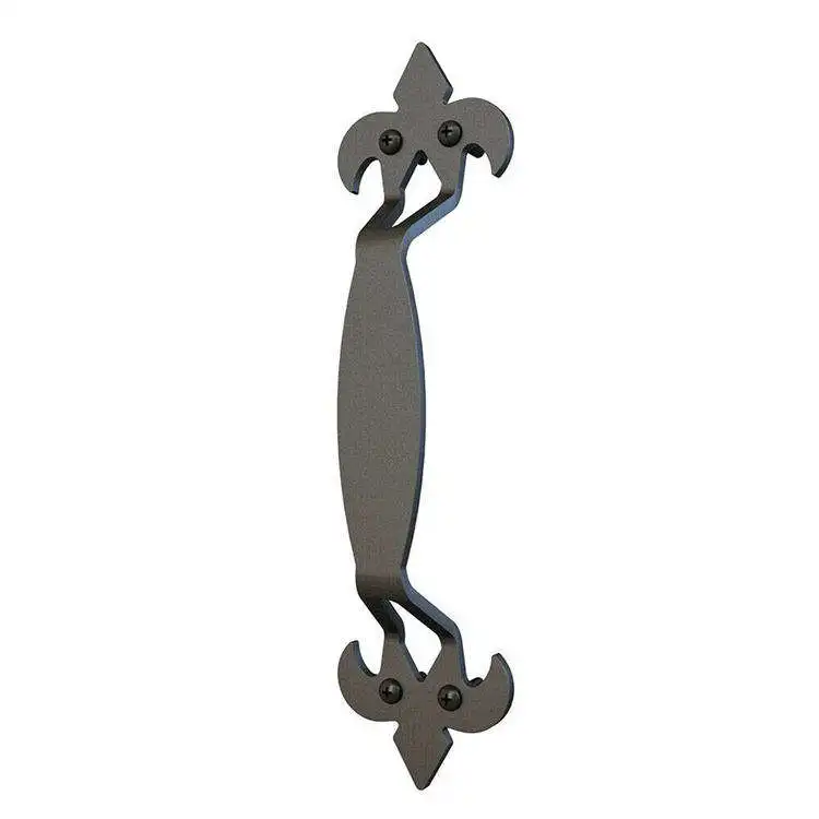 China Supplier Manufacture Solid Iron Metal Wholesale Barn Door Pull Handle Indoor Outdoor Entry Furniture Hardware Handle