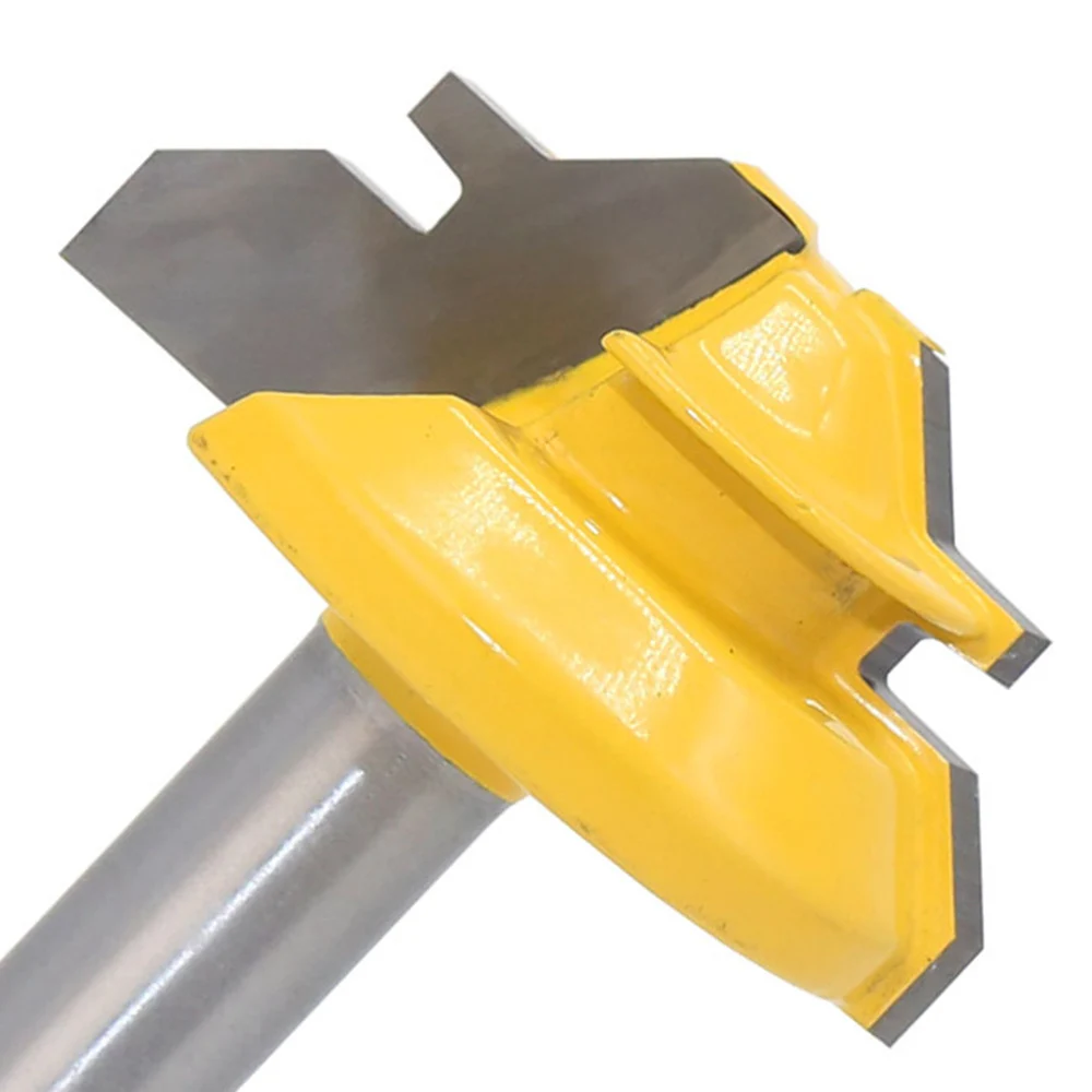 45Degree 1/2in Stock Router Bit Lock Miter Woodwork Cutter Tool 8mm Shank