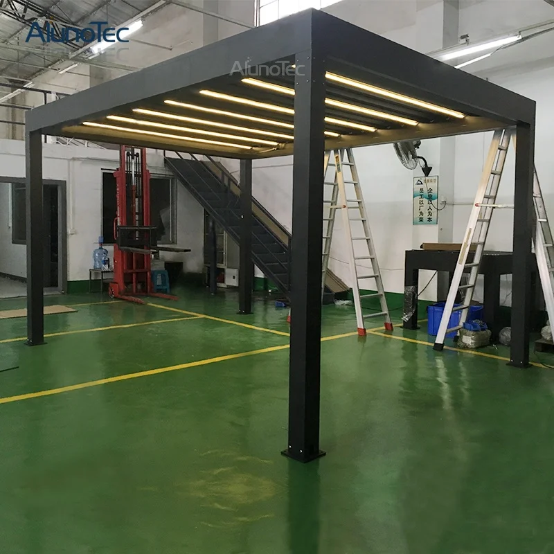 Factory Offering Patio Balcony Metal Pergola Gazebo Roof Cover AP-L202 Model