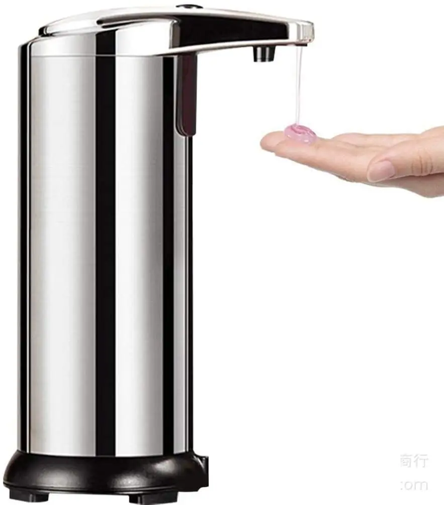 Stainless Steel Soap Dispenser Automatic Induction Hand Sanitizer Dispense Lotion Dispensers