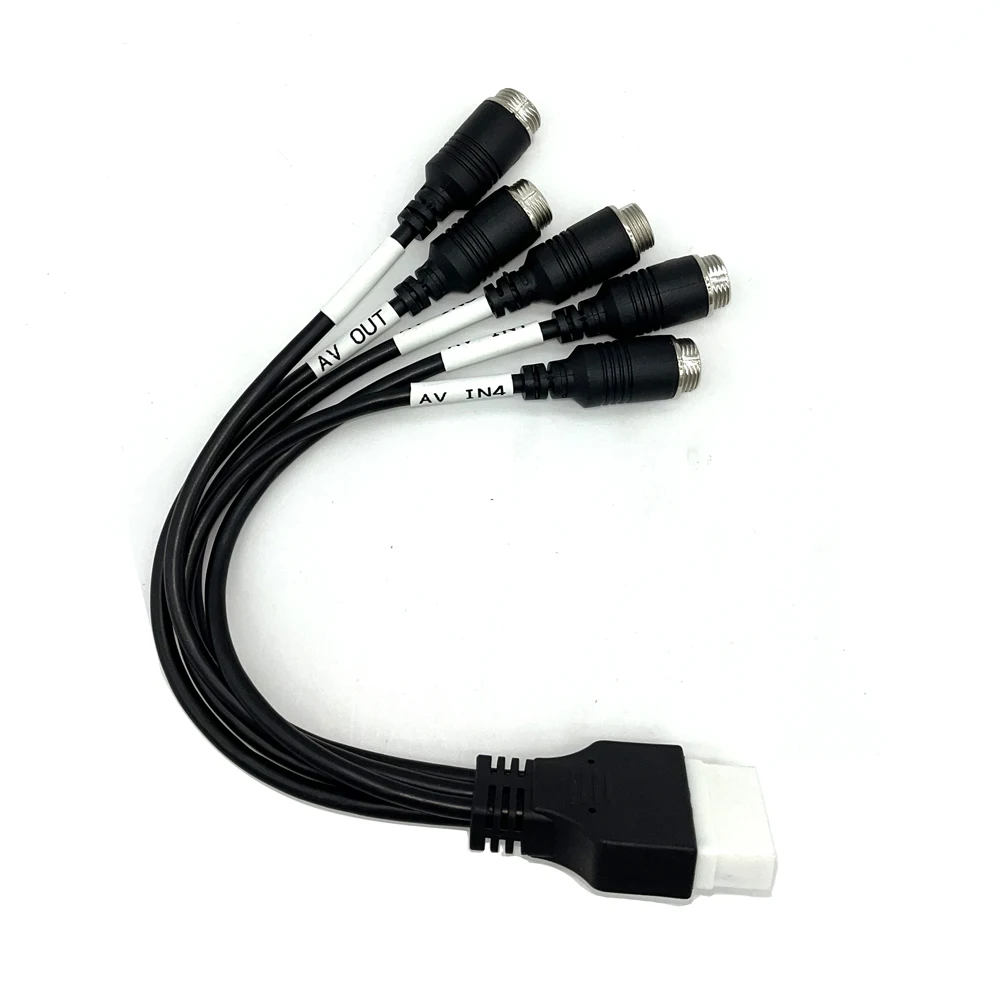 Full HD 1080P Truck AHD Camera Monitor System 7inch Screen Vehicle GPS WIFI Reversing/Parking DVR 3CH Dash Cam for Bus