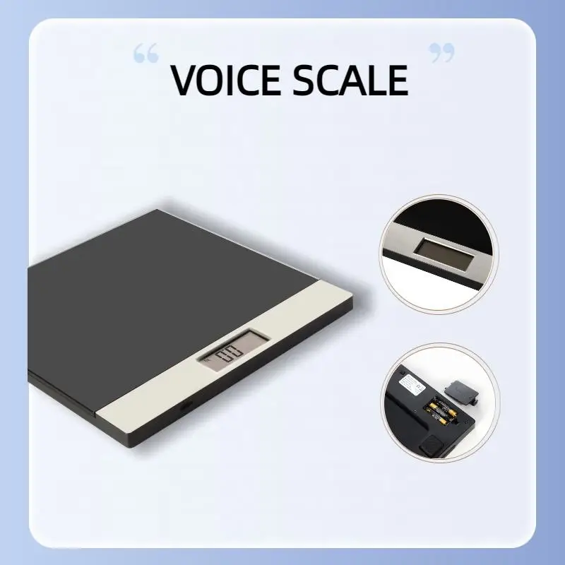 Wholesale Non-Slip Smart Voice Body Fat Scale Personal Digital Weighing Scale
