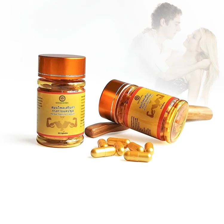 Private Label Herbal Supplement for Men Epimedium Ginseng Extract Maca Ginseng Extract Gold Capsules