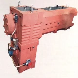 
SZ55 SZ65 SZ80 SZ92 Series gearbox for PVC PIPE extruder / Conical Twin screw gearbox 