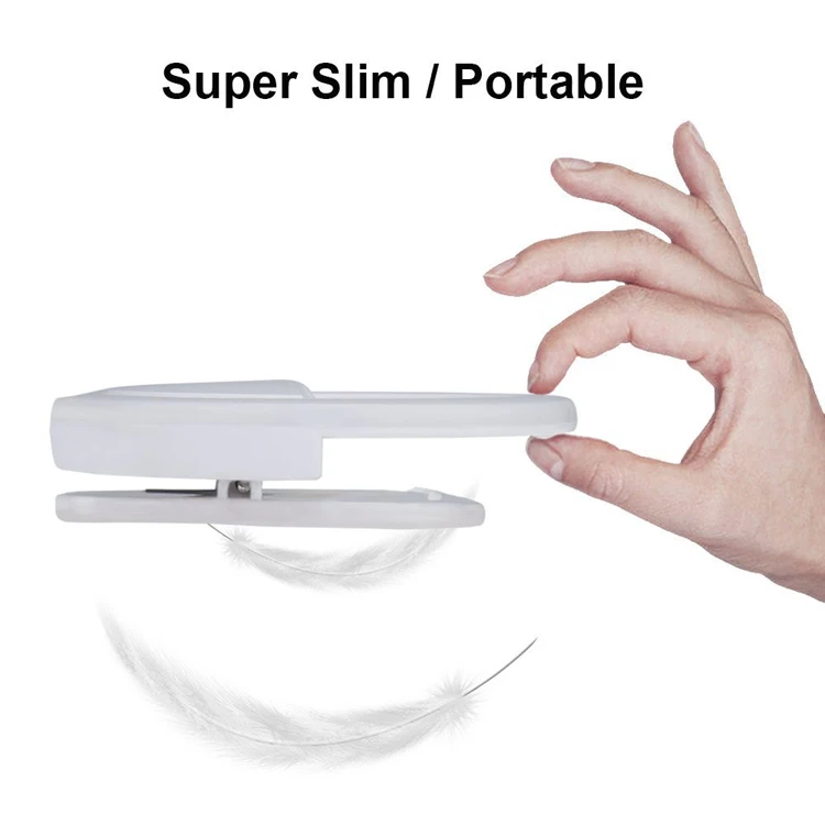 Epsilon Portable Rechargeable 3-level Brightness Makeup Mobile Phone Led Selfie Ring Light For Phone Other Mobil Phone Accessori