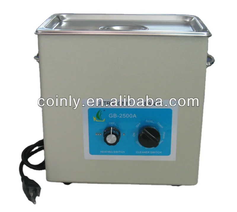 
Commercial Digital Heated Stainless Steel Ultrasonic Cleaner with CE, RoHs 