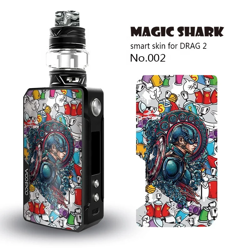 Voopoo Drag 2 Sticker Explosion 2 Voopoo Drag v2 Skins also for drag 2 platinum