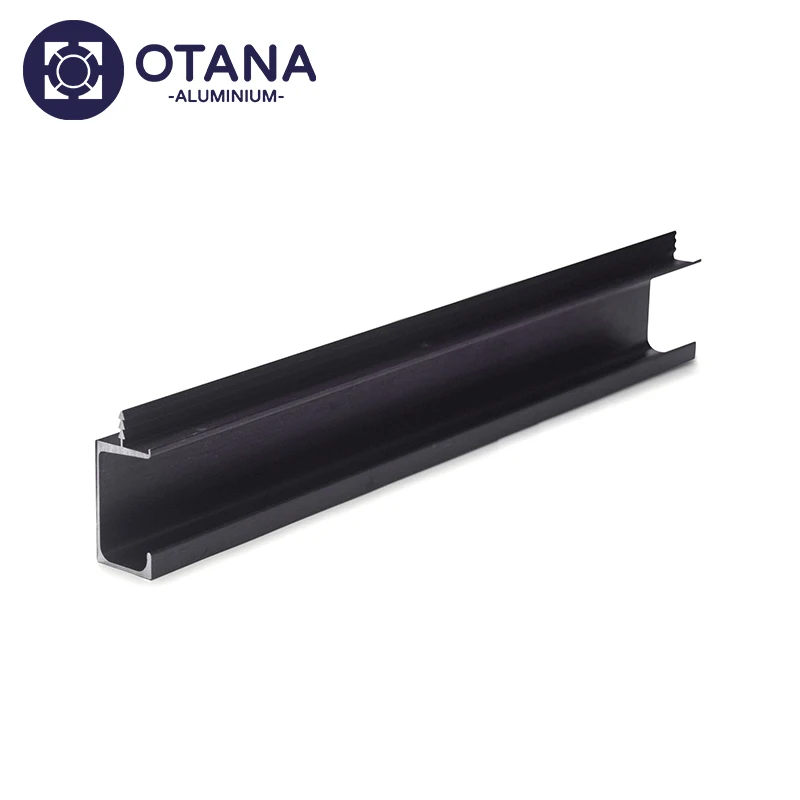 G handle aluminium profiles for wardrobe cabinet drawer door handle  g profile handle kitchen cabinet OTH02