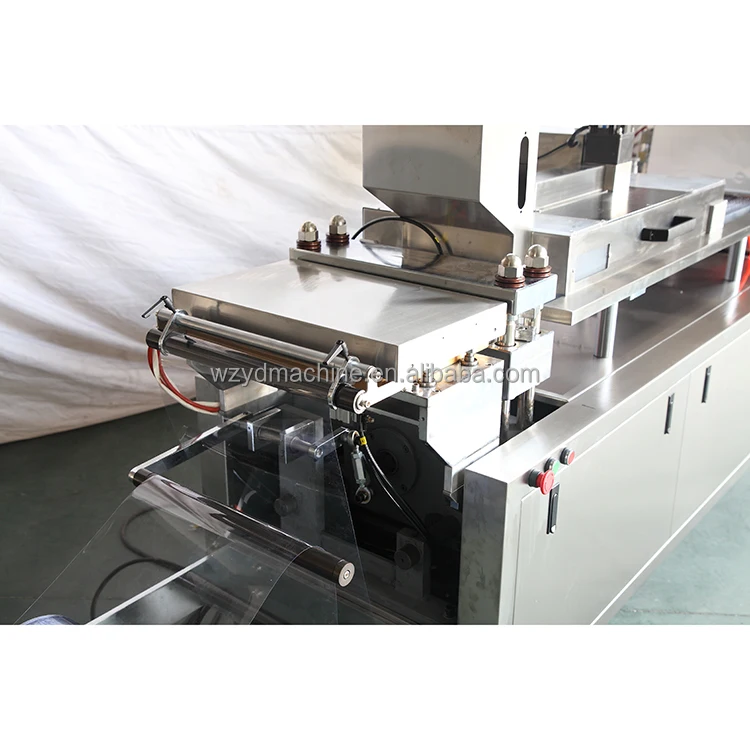 DPP420 Automatic High Speed Eyemark Servo Motor Camera Inspection Blister Packing Machine For Tablet Capsule Liquid Jam Sauce