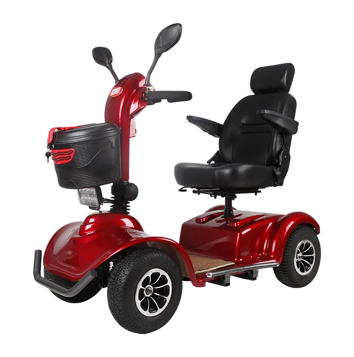 four wheels with suspentions 1000w big power electric vigorous mobility scooter