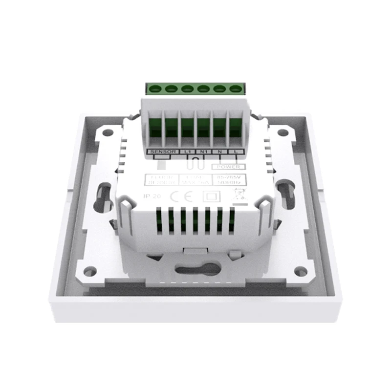 ET-43 Digital Display Temperature Controller for Parts of Black-and-white Smart Home Floor Heating System