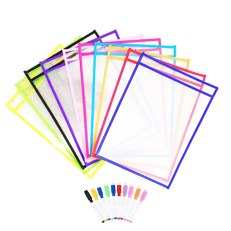 Карманы для сухой стирания