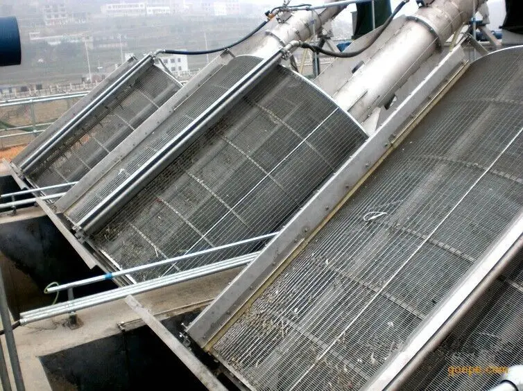 Wastewater pretreatment system Ro series drum filter Rotary drum screen